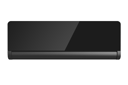 Midea XT-09N8D6 Penrose XT, чёрный — дизайнерский инвертор